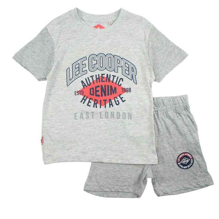 Picture of GLC2121 LEE COOPER BOYS 100% COTTON TWO PIECE SET